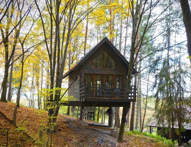 Na Skraju Lasu Domek Na Drzewie & Glamping